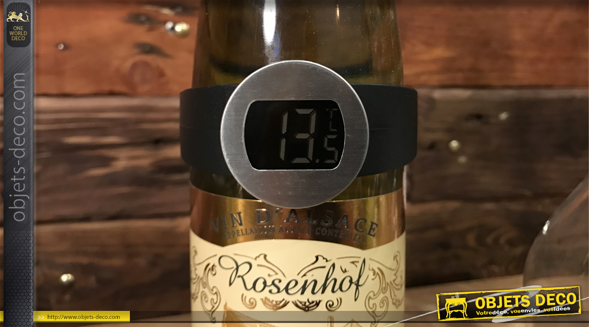 Thermomètre à vin / Thermomètre digital pour bouteille