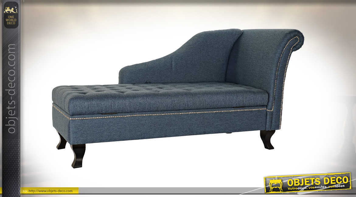 CHAISE LONGUE POLYESTER MOUSSE 165,5X69X83 165,5