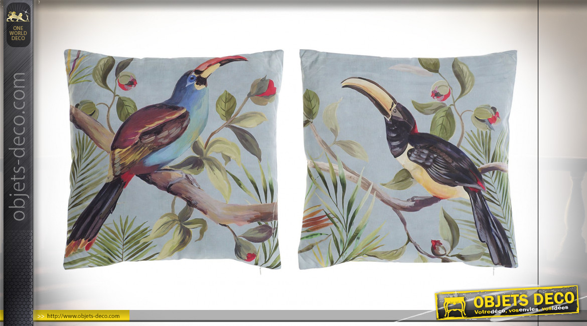 COUSSIN POLYESTER 45X10X45 450 GR. TOUCAN 2 MOD.