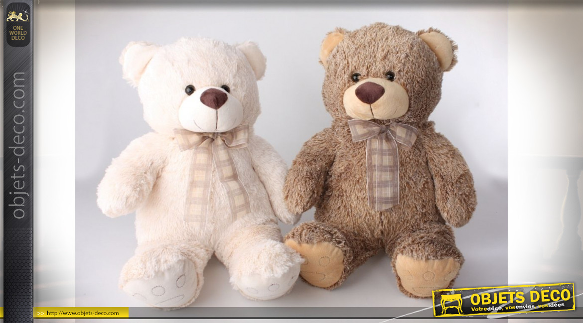 PELUCHE POLYESTER 20X45 OURS 2 MOD.