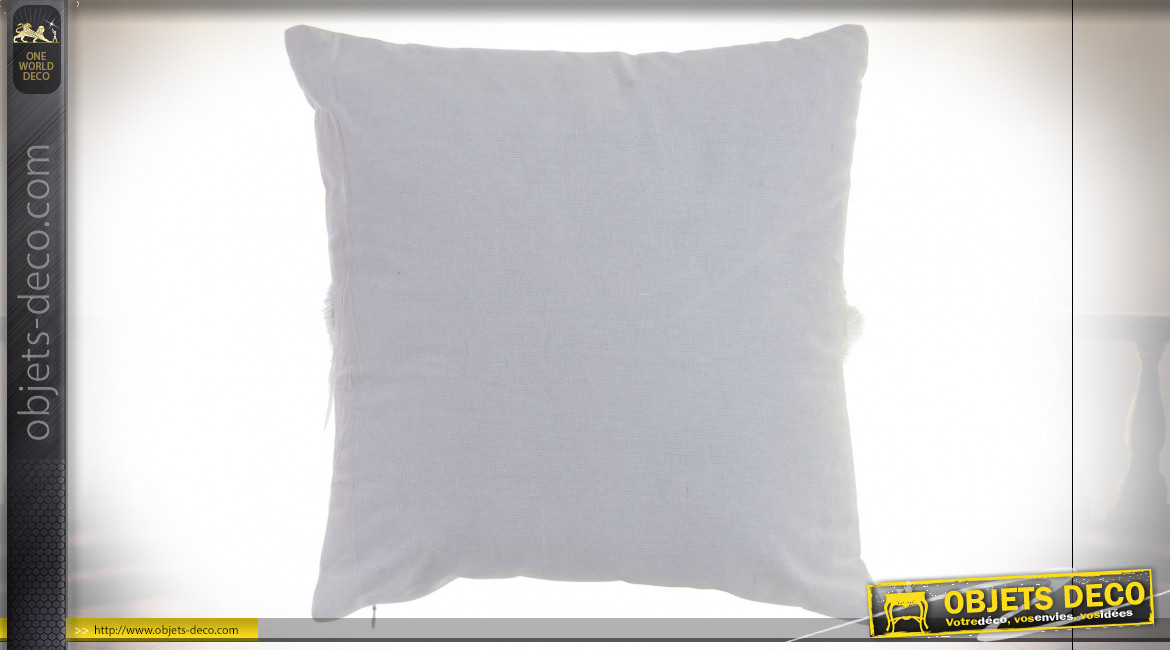 COUSSIN POLYESTER 45X15X45 450 GR. PLUMES 2 MOD.