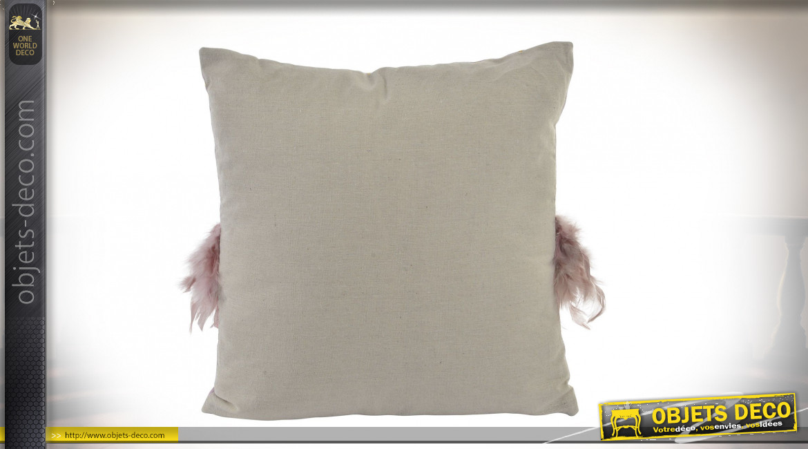 COUSSIN POLYESTER 45X15X45 450 GR. PLUMES 2 MOD.