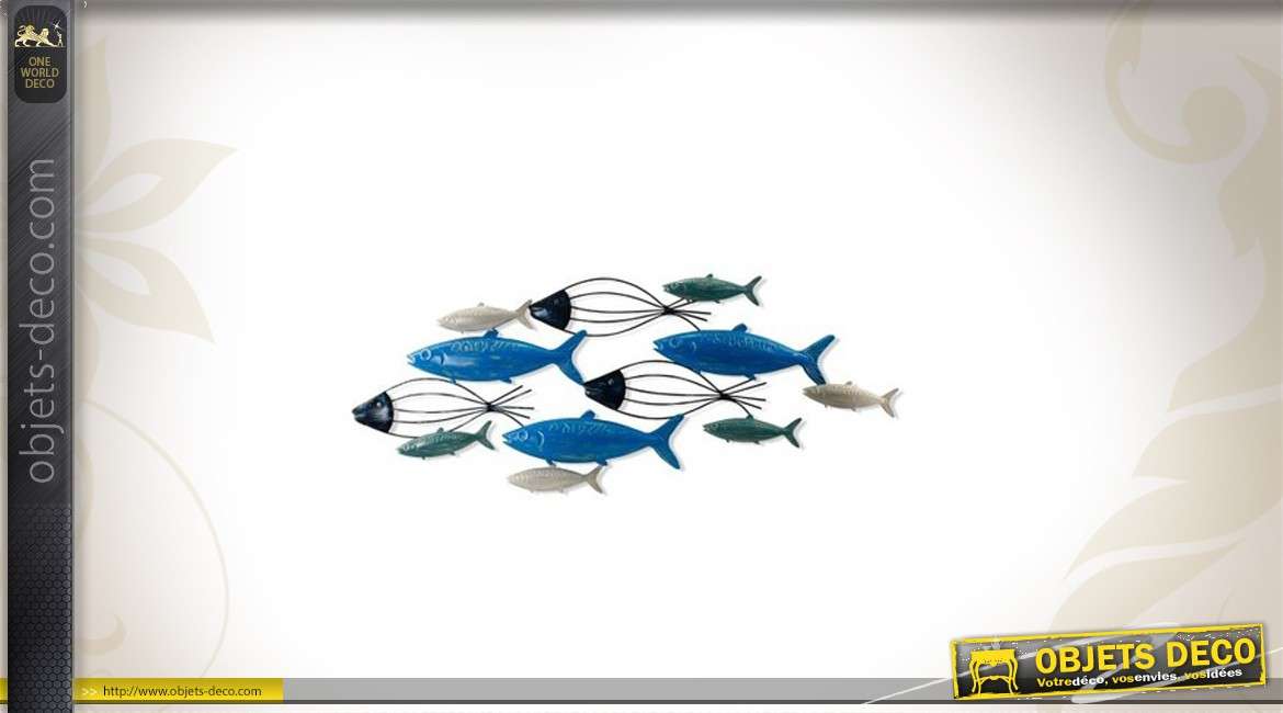 Décoration murale aquatique : Les poissons