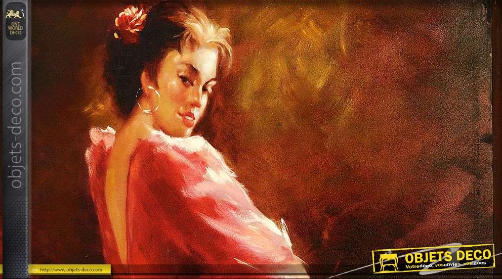 Tableau : la danseuse de flamenco