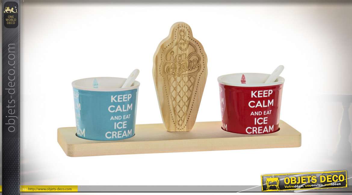 VERRE SET 5 FAIENCE PIN 30X10X15 GLACES