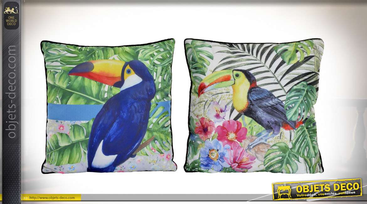 COUSSIN POLYESTER 45X45 450 GR. TOUCAN 2 MOD.