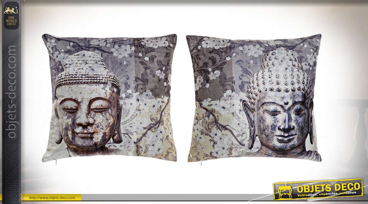 COUSSIN POLYESTER 45X45 0,41 BOUDDHA 2 MOD.