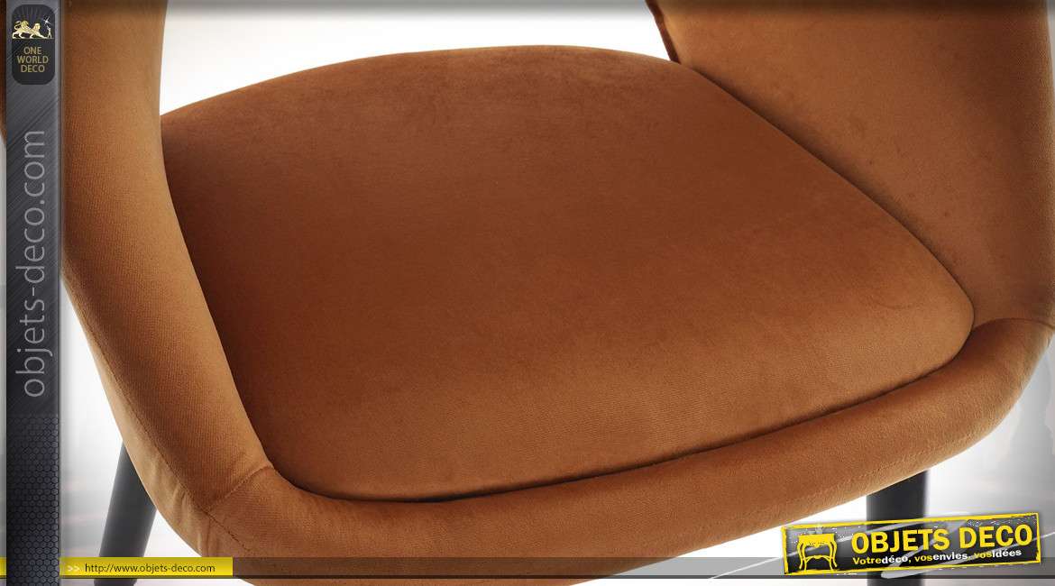 FAUTEUIL POLYESTER PIN 63X55X89 VELOURS