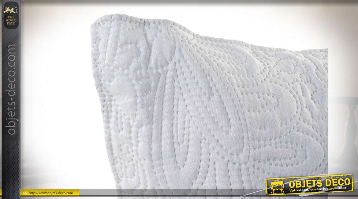COUSSIN POLYESTER 60X40 400 GR. BLANC