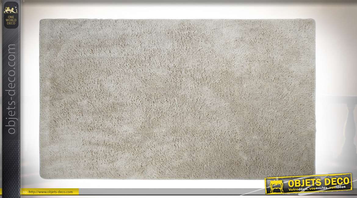 TAPIS POLYESTER 120X180X1,5 700 GSM. BEIGE