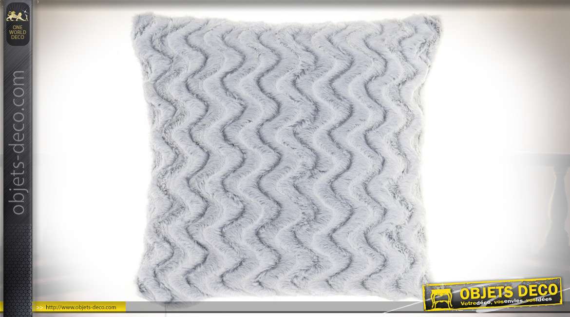 COUSSIN POLYESTER 45X45 380 GR. BLANC