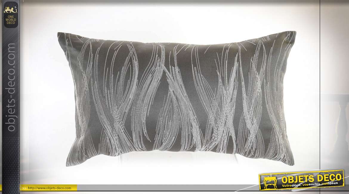 COUSSIN POLYESTER 50X30 350 GR. GRIS