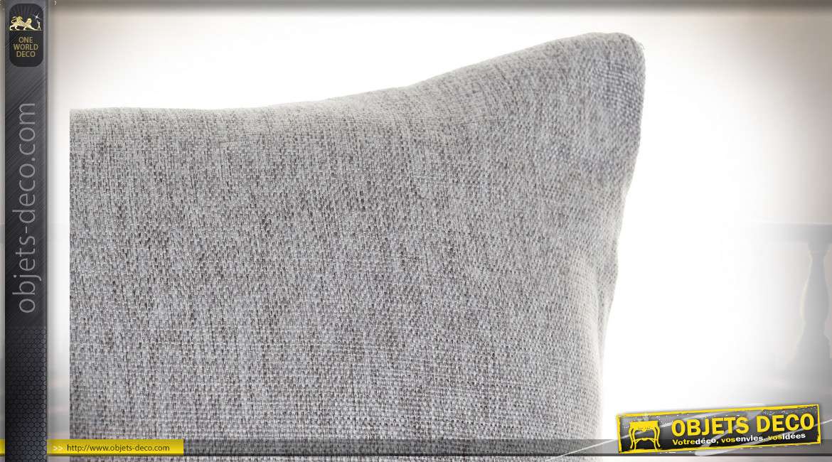 COUSSIN POLYESTER 45X45 650 GR. LISSE GRIS CLAIR