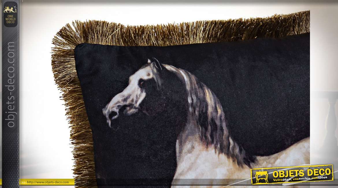COUSSIN POLYESTER 45X45 540GR CHEVAL 2 MOD.