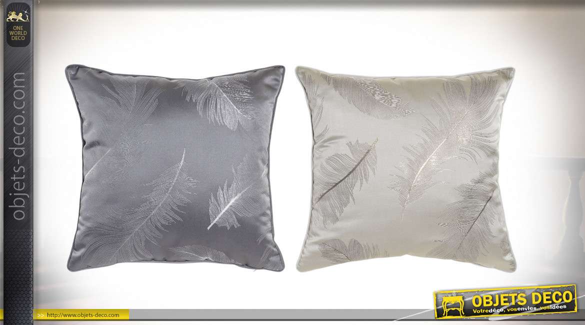 COUSSIN POLYESTER 45X45 500 GR. PLUME 2 MOD.