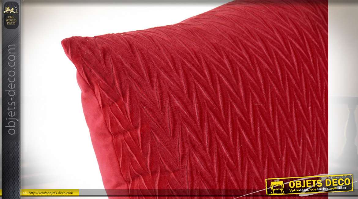 COUSSIN POLYESTER 50X30 375 GR. VELOURS 2 MOD.