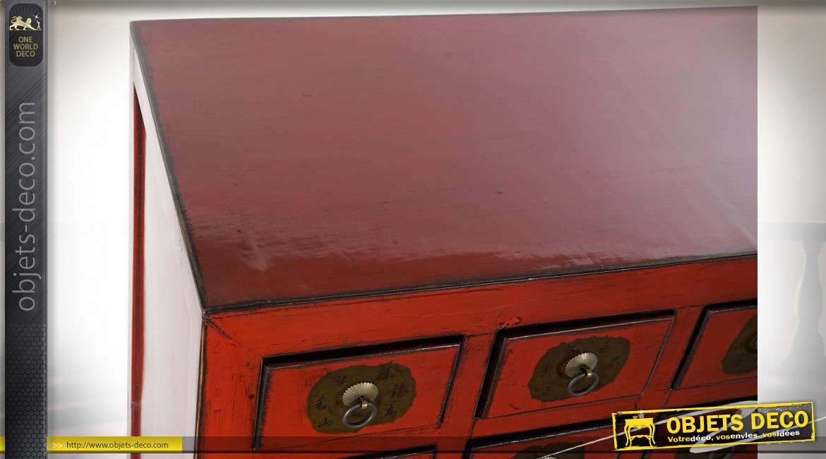 COMMODE ORME 105X44X98 ROUGE