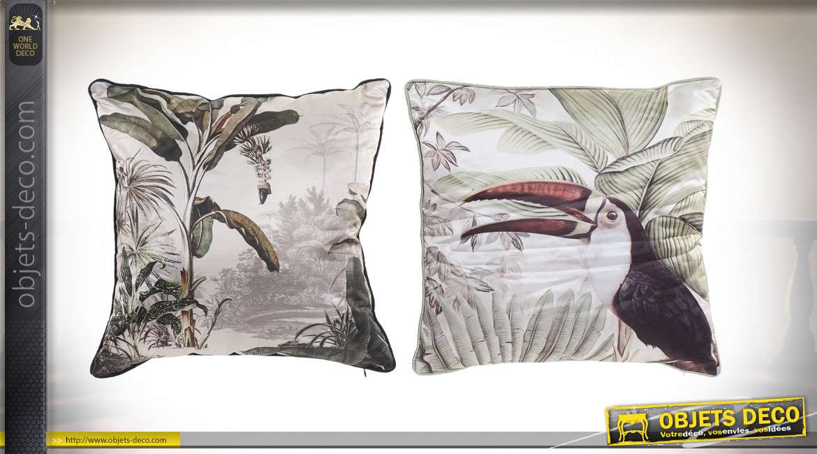 COUSSIN POLYESTER 45X45 TOUCAN 2 MOD.