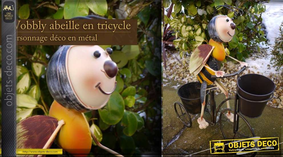Wobbly - Abeille en tricycle