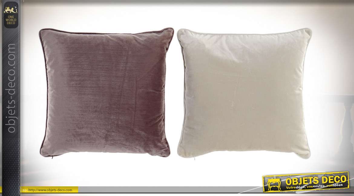 COUSSIN POLYESTER VELOURS 45X45 548 GR. 2 MOD.