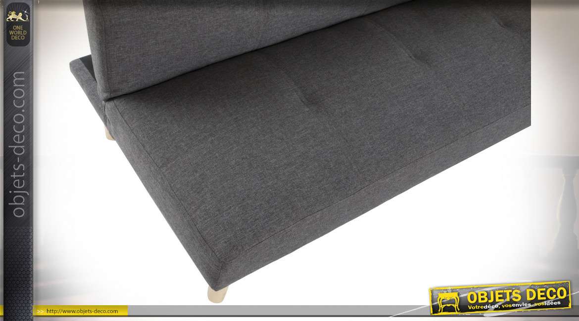 CANAPÉ CONVERTIBLE POLYESTER 180X68X66 20.5KG.