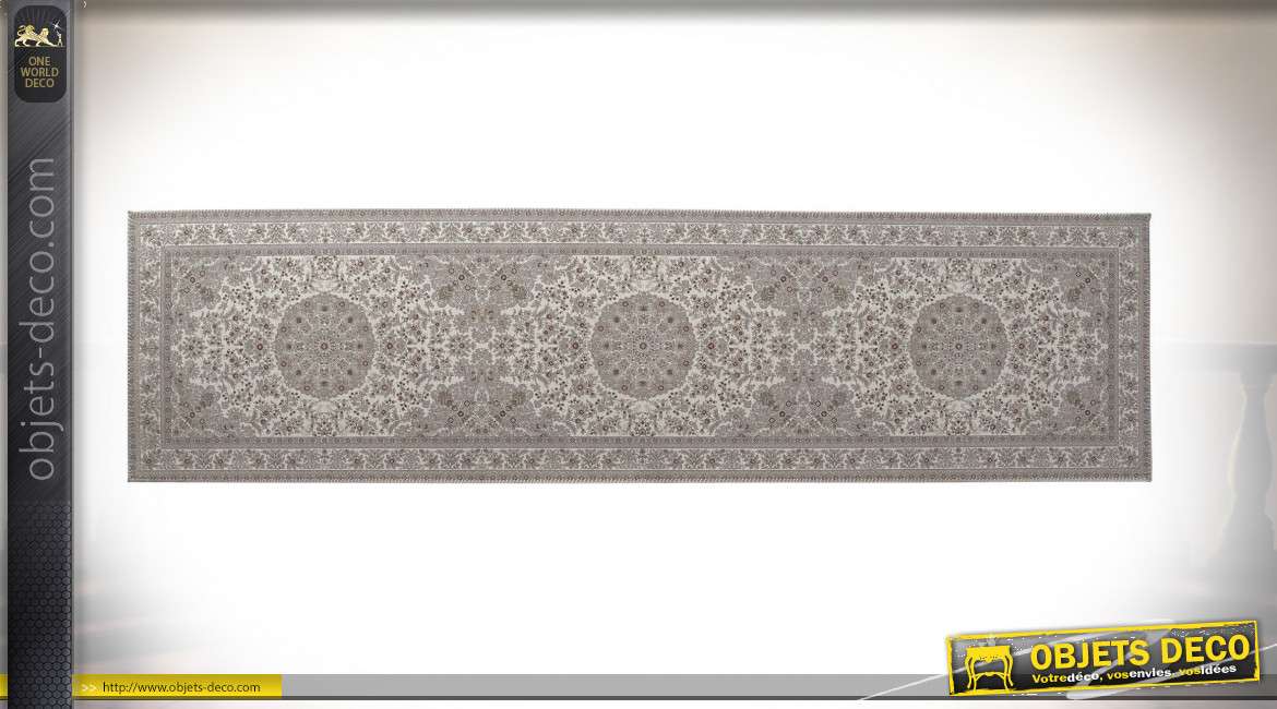 TAPIS POLYESTER 60X238X1 1000 GSM MULTICOLORE