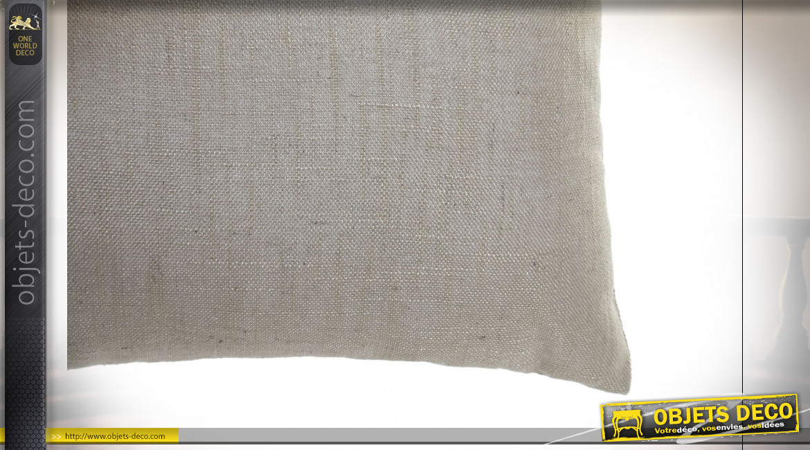 COUSSIN POLYESTER 50X10X30 0,420 KG K BEIGE