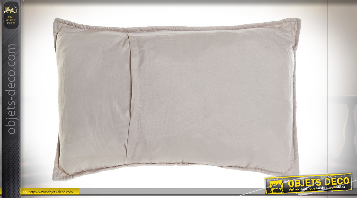 COUSSIN POLYESTER 60X10X40 400 GR. FRONTI RE BRODÉ