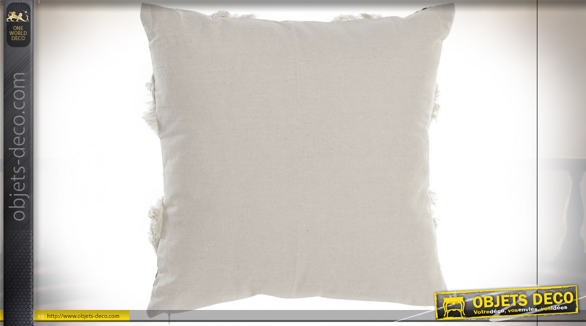 COUSSIN POLYESTER 45X10X45 BLANC