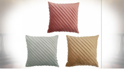 COUSSIN POLYESTER 45X10X45 400 GR. VELOURS 3 MOD.