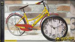 Horloge de table déco vélo coloris divers