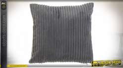 COUSSIN POLYESTER 45X10X45 380 GR. GRIS