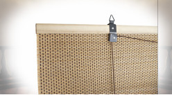 STORE BAMBOU 60X3X172 ROULABLE NATUREL