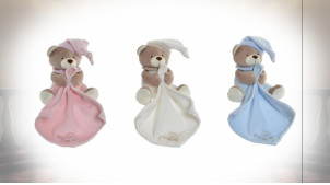 PELUCHE POLYESTER 20X25X13 OURS 3 MOD.